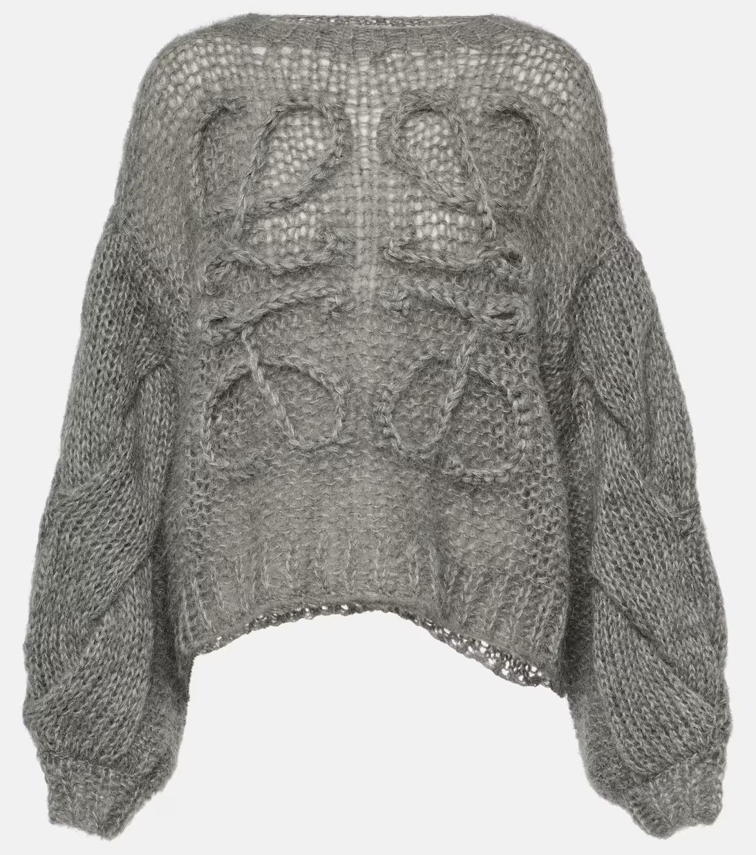 Anagram open-knit mohair-blend sweater | Mytheresa (US/CA)