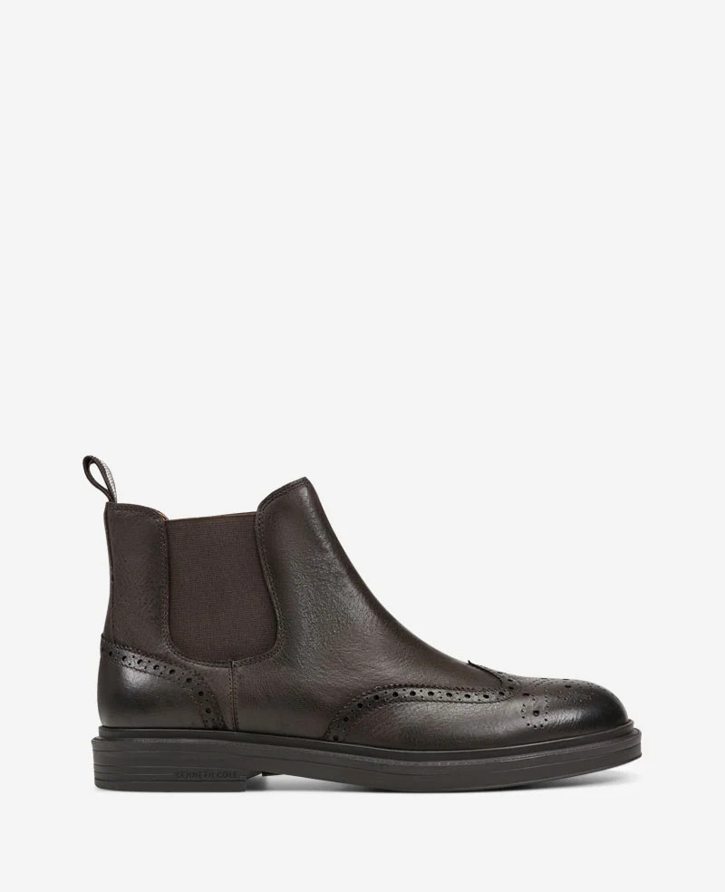Frank Double Gore Wingtip Chelsea Boot | Kenneth Cole