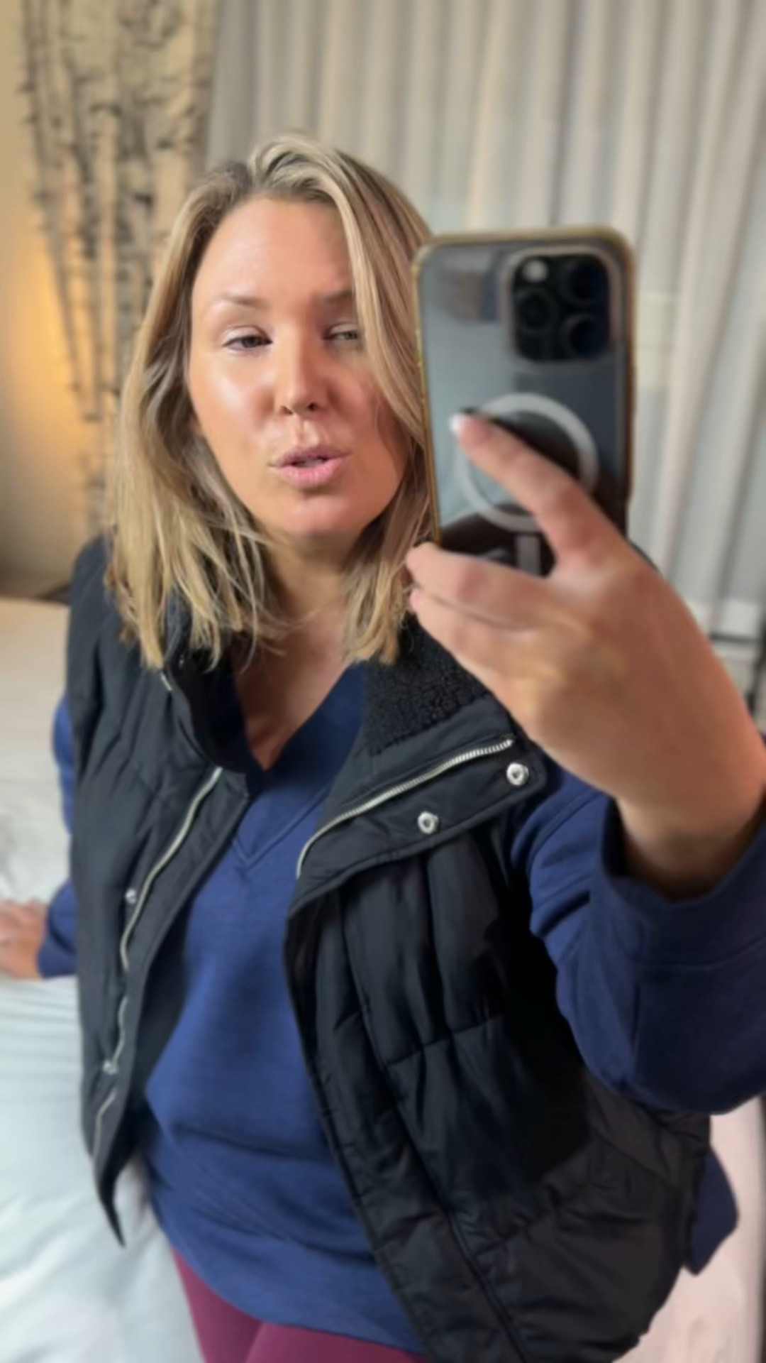 Travel day outfit! My top is a 2X, bottoms are a 2X and run TTS! My vest is XXL! 

Plus size fashion, travel outfit, airport outfit, comfy casual, spanx finds, midsize fashionn

#LTKTravel #LTKMidsize #LTKPlusSize