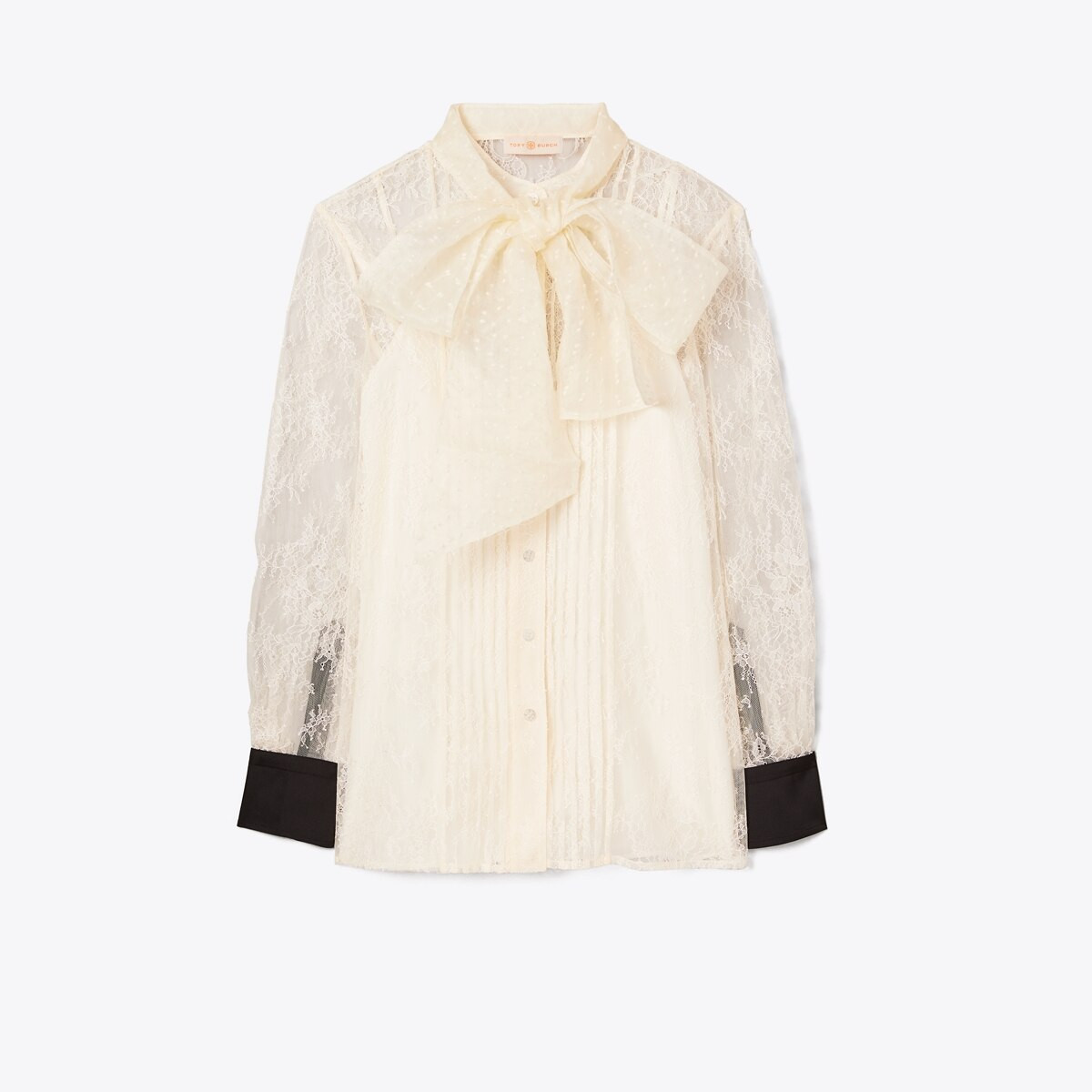 Chantilly Lace Bow Blouse | Tory Burch (US)