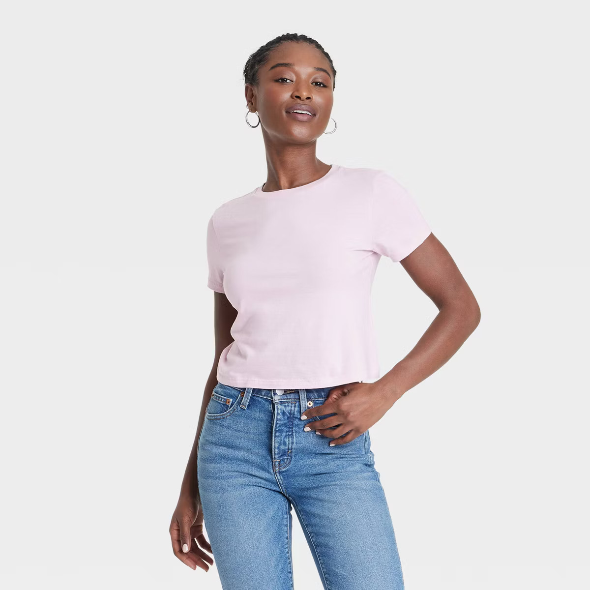 Women's Shrunken Short Sleeve T-Shirt - Universal Thread™ | Target
