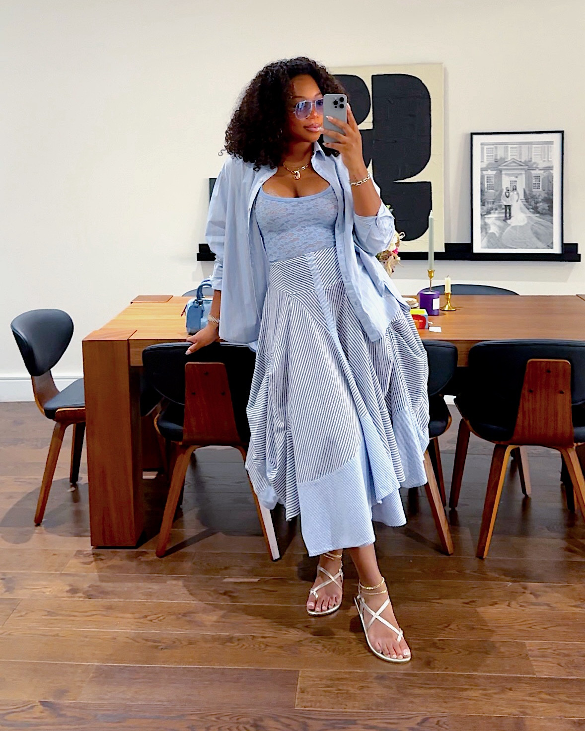 LOVE this look!!!! 😍😍😍

5’9 200 lbs wearing medium button down, medium top and, large skirt! 😍✨

#LTKMidsize #LTKStyleTip