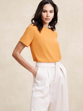 Classic Crew-Neck T-Shirt | Banana Republic Factory