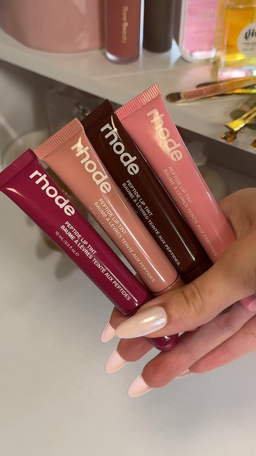 rhode lip tints 

#LTKBeauty #LTKGiftGuide #LTKFindsUnder100