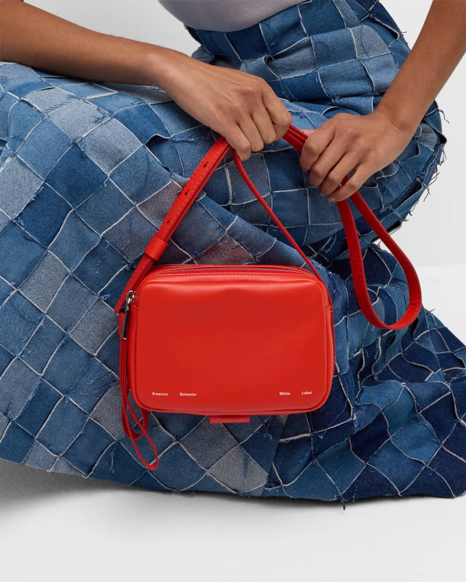 Watts Leather Camera Shoulder Bag | Neiman Marcus