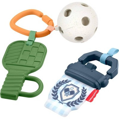 Fisher-Price Mini Me Moments Let’s Play Pickleball Set, 3 Sports - Themed Baby Learning Toys for Sensory Play | Target