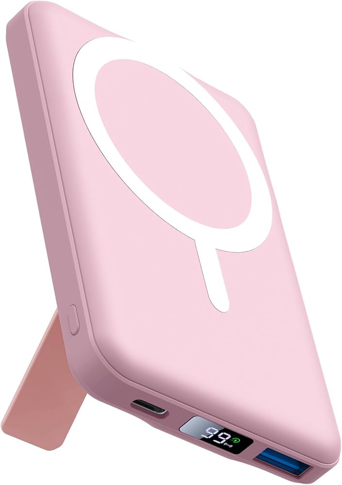 AOGUERBE for MagSafe Portable Charger, 10000mAh Magnetic Power Bank 22.5W Fast Charging, Mini Bat... | Amazon (US)