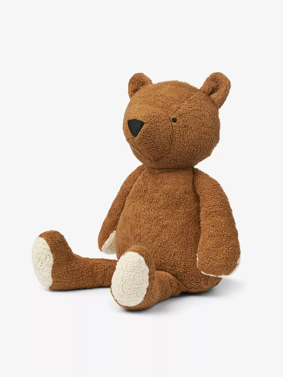 Barty Teddy organic-cotton and recycled-polyester soft toy 52cm | Selfridges