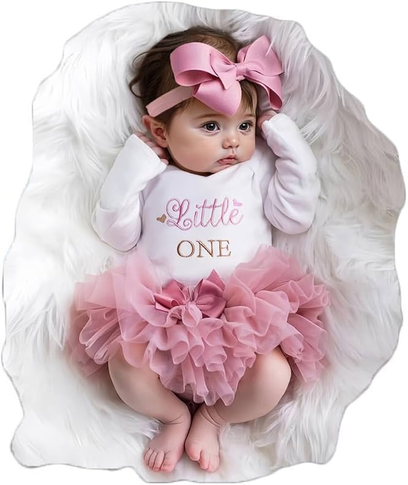 Ylsteed Newborn Photography Outfits Girl Newborn Girls Photography Prop Infant Tutu Skirt Romper ... | Amazon (US)