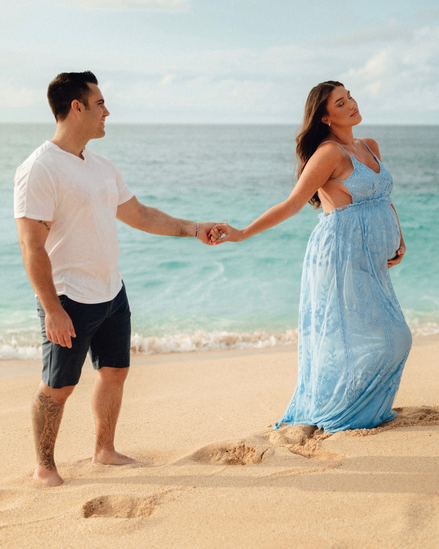 From our maternity shoot in Hawaii! This dress photographed so well and would also make a great baby shower dress!!!😍  (linked Nicks exact look too!)

Code: “ANGELICAFITZ25” for 25% off my dress

#maternity #babymoon #maternityphotoshoot #babyshowerdress #dress #occasion #pregnant

#LTKbump #LTKSeasonal #LTKbaby