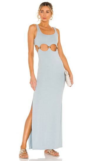 Avien Maxi Dress in Clear | Revolve Clothing (Global)