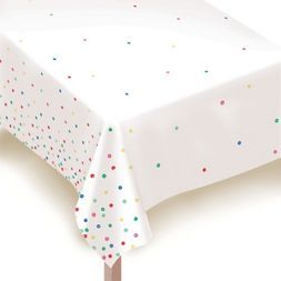 54"x84" Dotted Everyday Tablecover - Spritz™ | Target