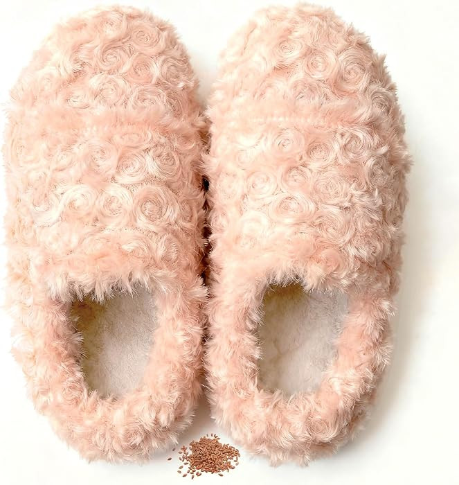 Microwavable Slippers, Microwave Heated Slippers for Women & Man, Foot Warmers for Feet Soothing,... | Amazon (US)