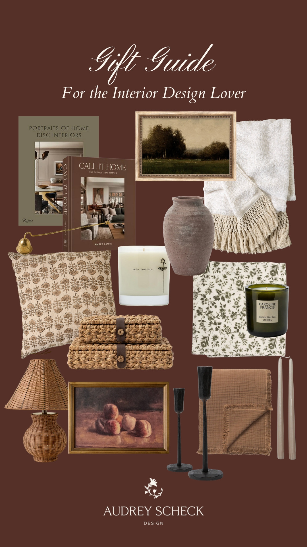 Shop Audrey's gift guide for your design-obsessed friends! 

 #LTKGiftGuide #LTKHoliday #LTKHome