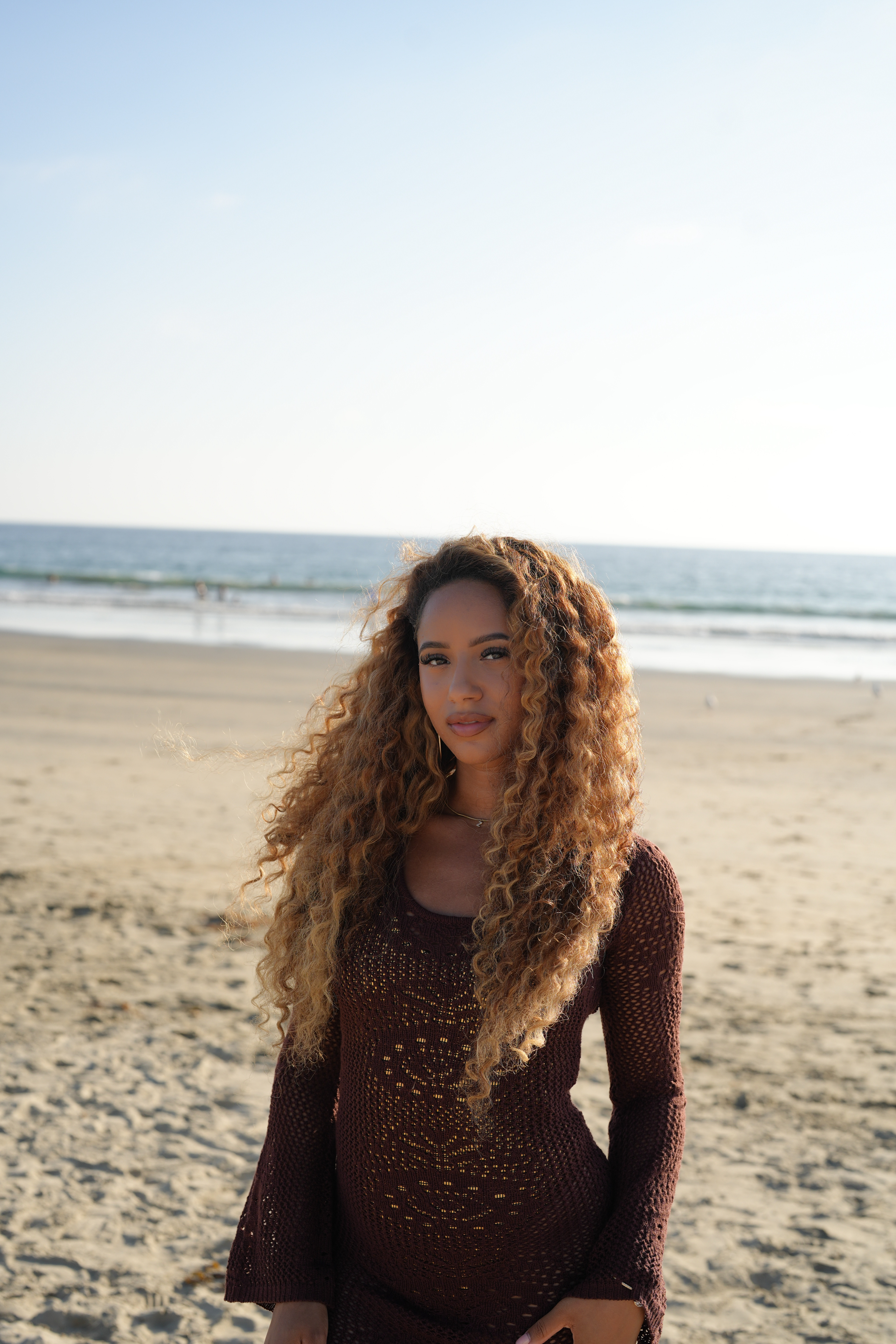 Perfect crochet beach coverup 🤎 

 #LTKSaleAlert #LTKFindsUnder100 #LTKSwim
