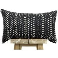 Mudcloth Pillow Cover, African Mud Cloth,  Black and White  Sheba | Etsy (US)