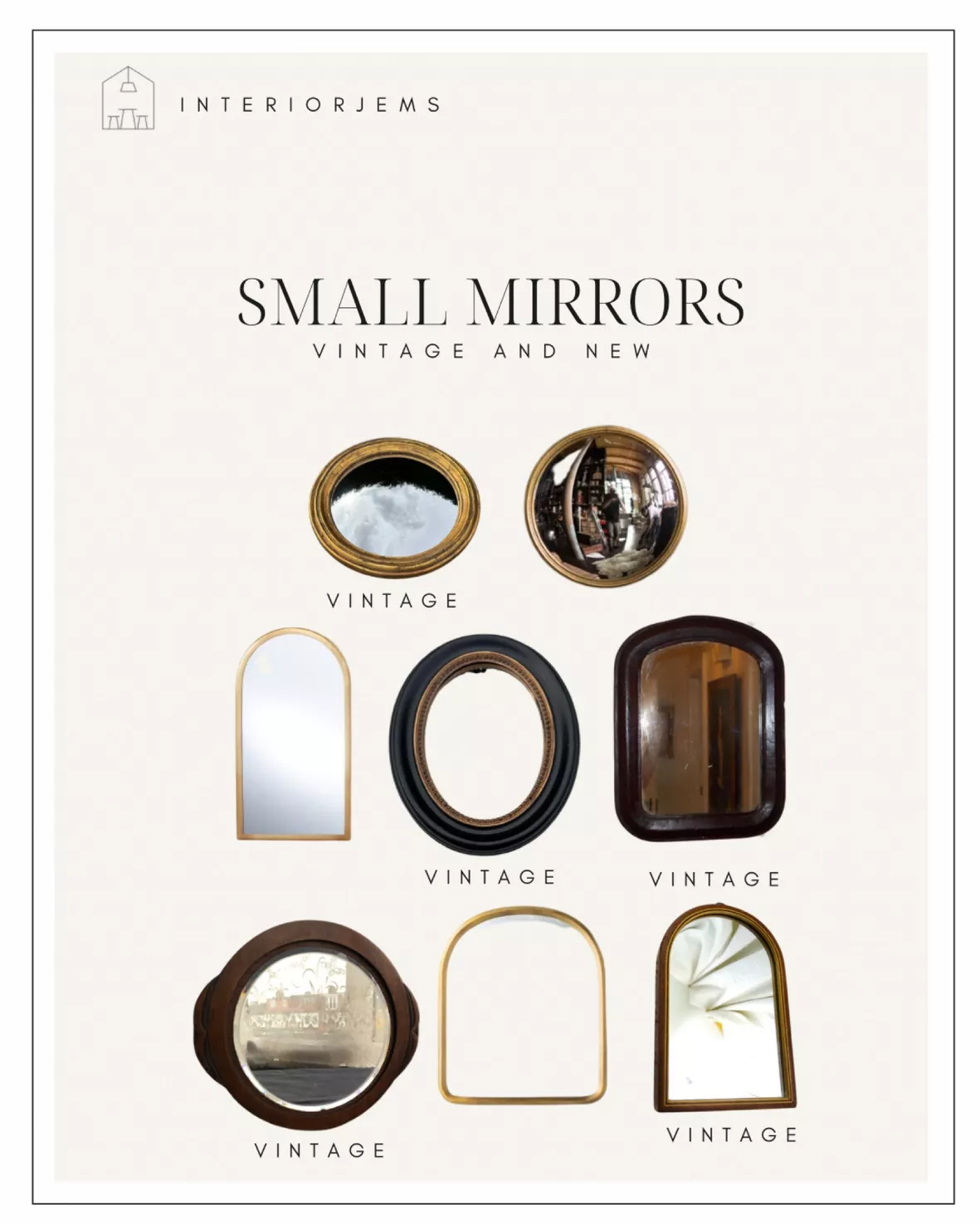 Round Mirror Small Mirrors : Target