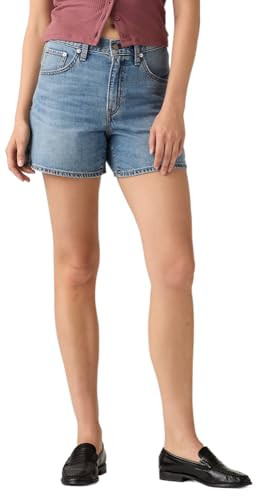 Levi's Women's Cinch Mid-Thigh Short, (New) Lift Up (Lightweight) (Non-Stretch), 30 | Amazon (US)