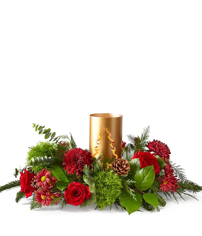 Winter Glow Centerpiece | From You Flowers