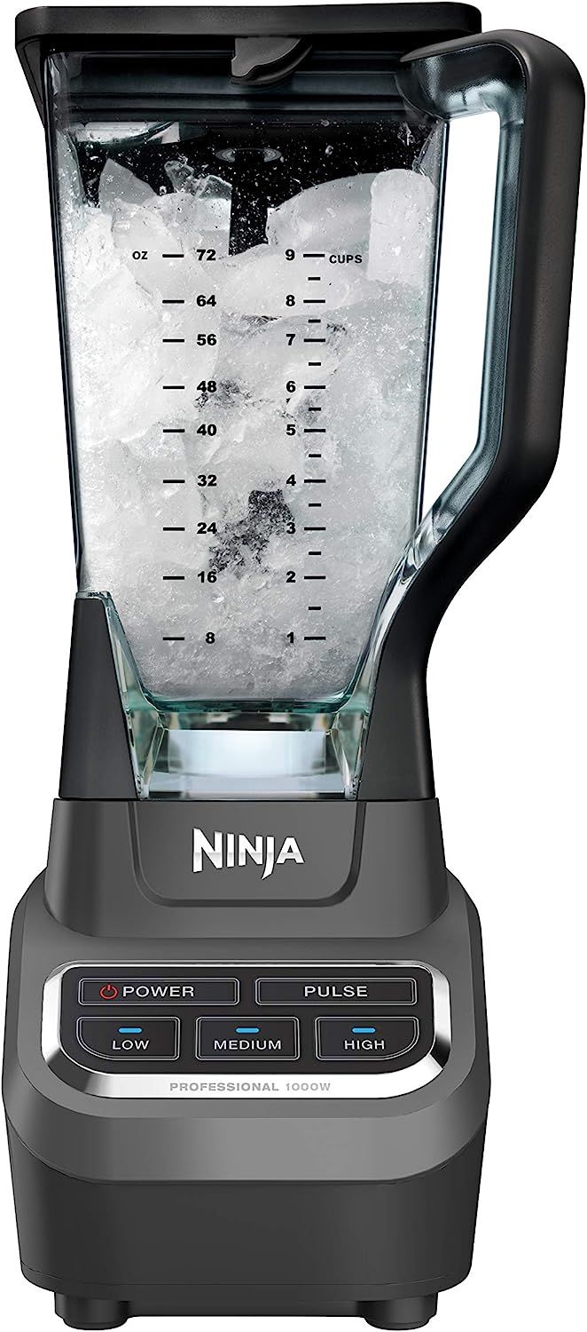 Ninja BL610 Professional 72 Oz Countertop Blender with 1000-Watt Base and Total Crushing Technolo... | Amazon (US)