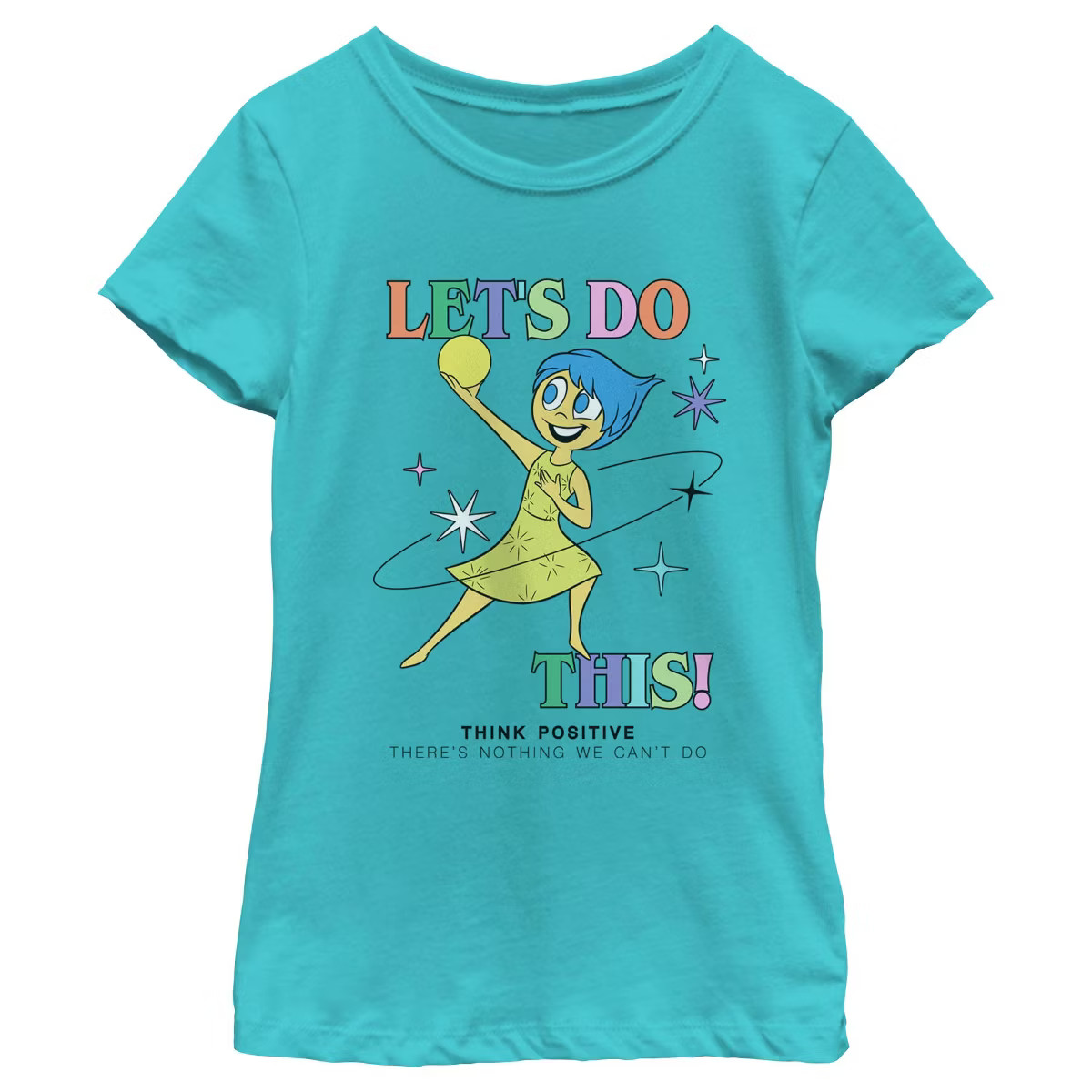 Girl's Inside Out 2 Joy Let's Do This T-Shirt | Target