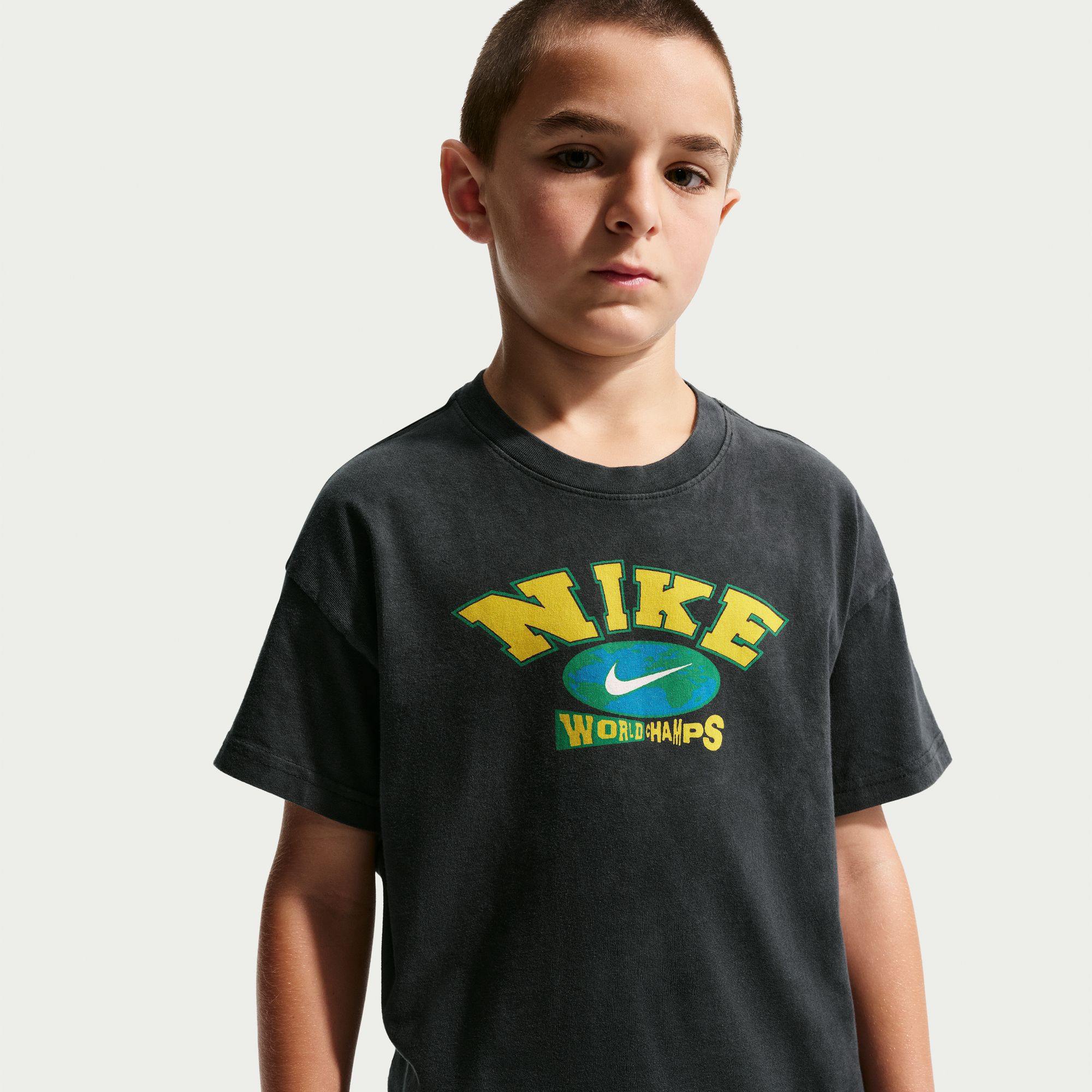 Nike Kids' Sportswear Max90 Retro Logo Graphic Tee, Medium, Game Royal | DICK'S Sporting Goods