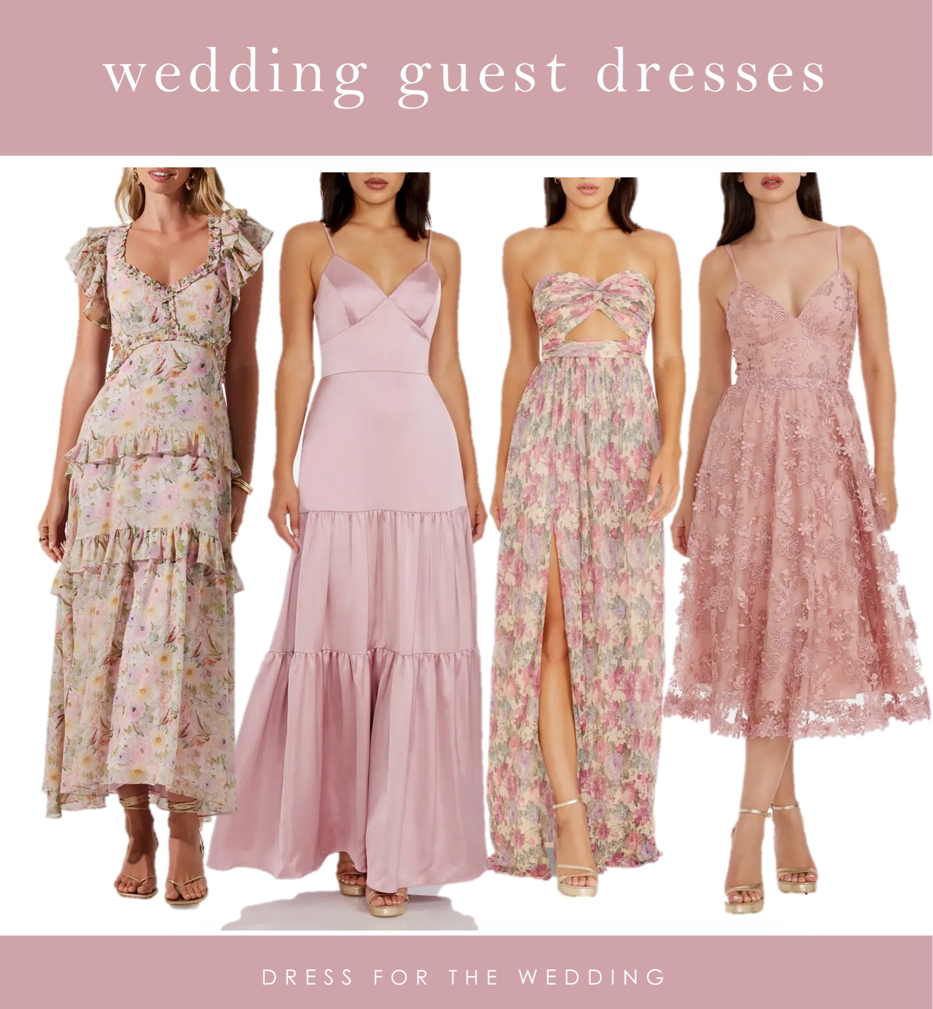 Wedding guest dress
Summer dress 
Pink dress 
Pink floral dress 
Tiered dress 
Corset dress 
Strapless dress 
Cocktail dress 
Mauve dress 
Satin dress 
Maxi dress 
Summer garden wedding dress code
Fall wedding guest dress 
August wedding 
Pink floral dress 
Pink formal dress 
Astr the Label 
Semi formal summer dress 
Pink lace dress 
Romantic dress 
Corset dress 
Pink floral and blush pink dresses for weddings, wedding guest dress picks for spring and summer, semi formal wedding, formal wedding, black tie wedding, May wedding guest outfit, June wedding guest outfit ideas, Nordstrom dresses.  #ltkmidsize #ltkseasonal #ltkwedding #ltkxnsale #ltkwedding #ltkmidsize 

#LTKSaleAlert #LTKStyleTip #LTKParties