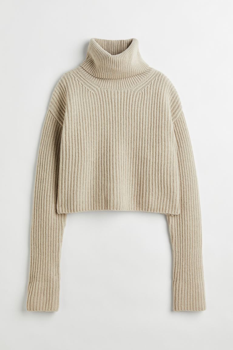 Wool-blend Turtleneck Sweater | H&M (US)