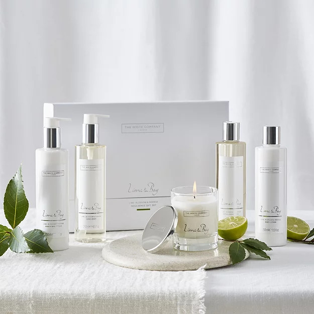 Lime & Bay Indulgence Gift Set | The White Company (UK)