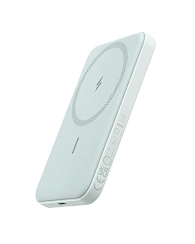 Anker 621 Magnetic Portable Charger (MagGo), 5,000mAh Wireless Power Bank with USB-C Cable, Magsafe-Compatible Battery Pack for iPhone 16/15/14/13/12 Series | Amazon (US)