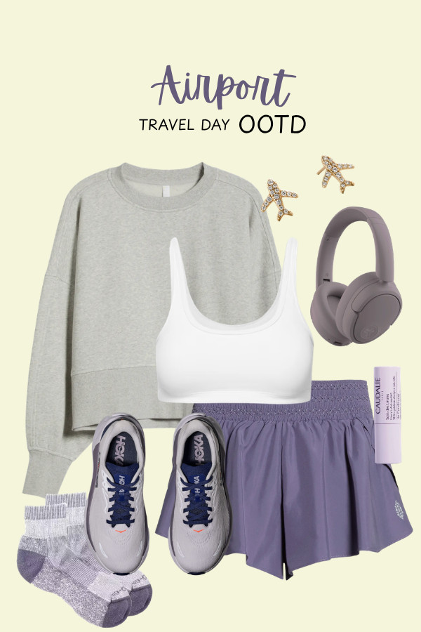 Travel Day Airport Outift ✈️💜 

airport outfit ideas, travel day outfit, airport style, comfy travel outfit, vacation outfit inspo, airport fashion, flight outfit ideas, travel outfit ideas, casual travel style, cute airport outfit, comfy airport clothes  

 #LTKgrwm #LTKootd #LTKTravel