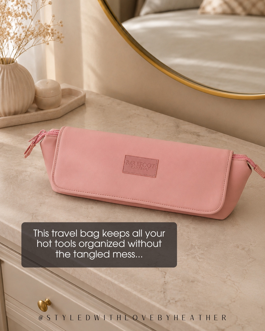 If you travel with a curling iron or straightener, you need this. It keeps all your hot tools organized in one place and makes packing so much easier. Shop it through my LTK or Amazon storefront! 

 #LTKgrwm #LTKBeauty #LTKTravel