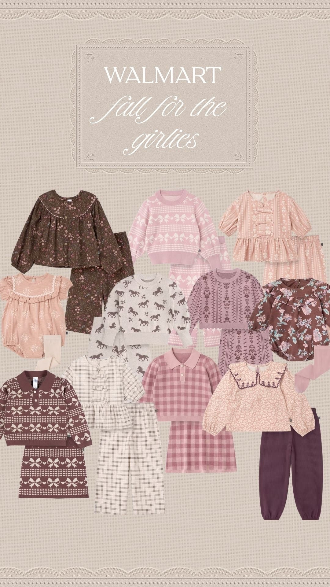 @Walmart Fall sets for the girls 🎀🤎🍂

#girlsclothes #babygirl #thanksgivingoutfit #falloutfit #kidsclothes #toddlergirl #walmartfashion

#LTKSeasonal #LTKBaby #LTKmomlife