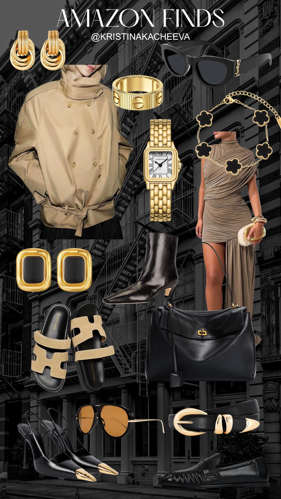 Latest Amazon fashion finds! Shop designer inspired jewelry, shoes, dresses, coats, sunglasses and other accessories for spring and summer 2026.

#amazonfashionfinds #designerinspired #gold #ring #bracelet #earrings #boots #sandals #loafers #trenchcoat #dress #watch #bag #springoutfits

#LTKgrwm #LTKootd #LTKSeasonal