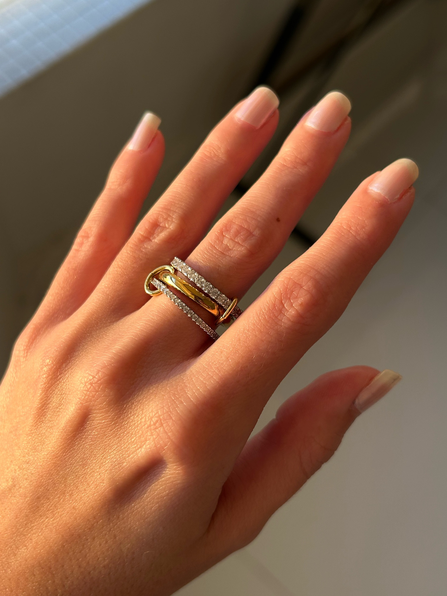 layered rings from Amazon // stackable rings // Amazon rings // Amazon jewelry 