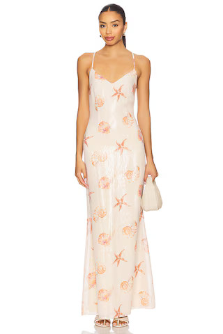 Runaway The Label Niyah Maxi Dress in Sand Seashell from Revolve.com | Revolve Clothing (Global)