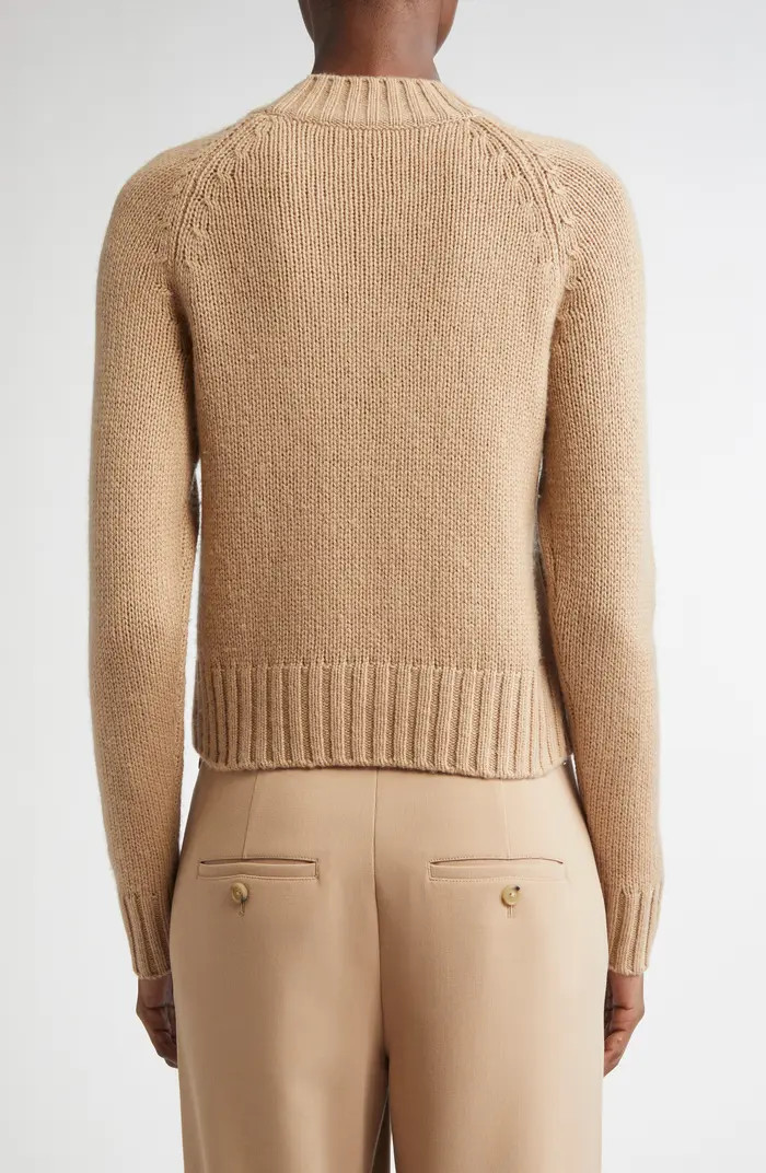 Raglan Sleeve Wool & Cashmere Crewneck Sweater | Nordstrom