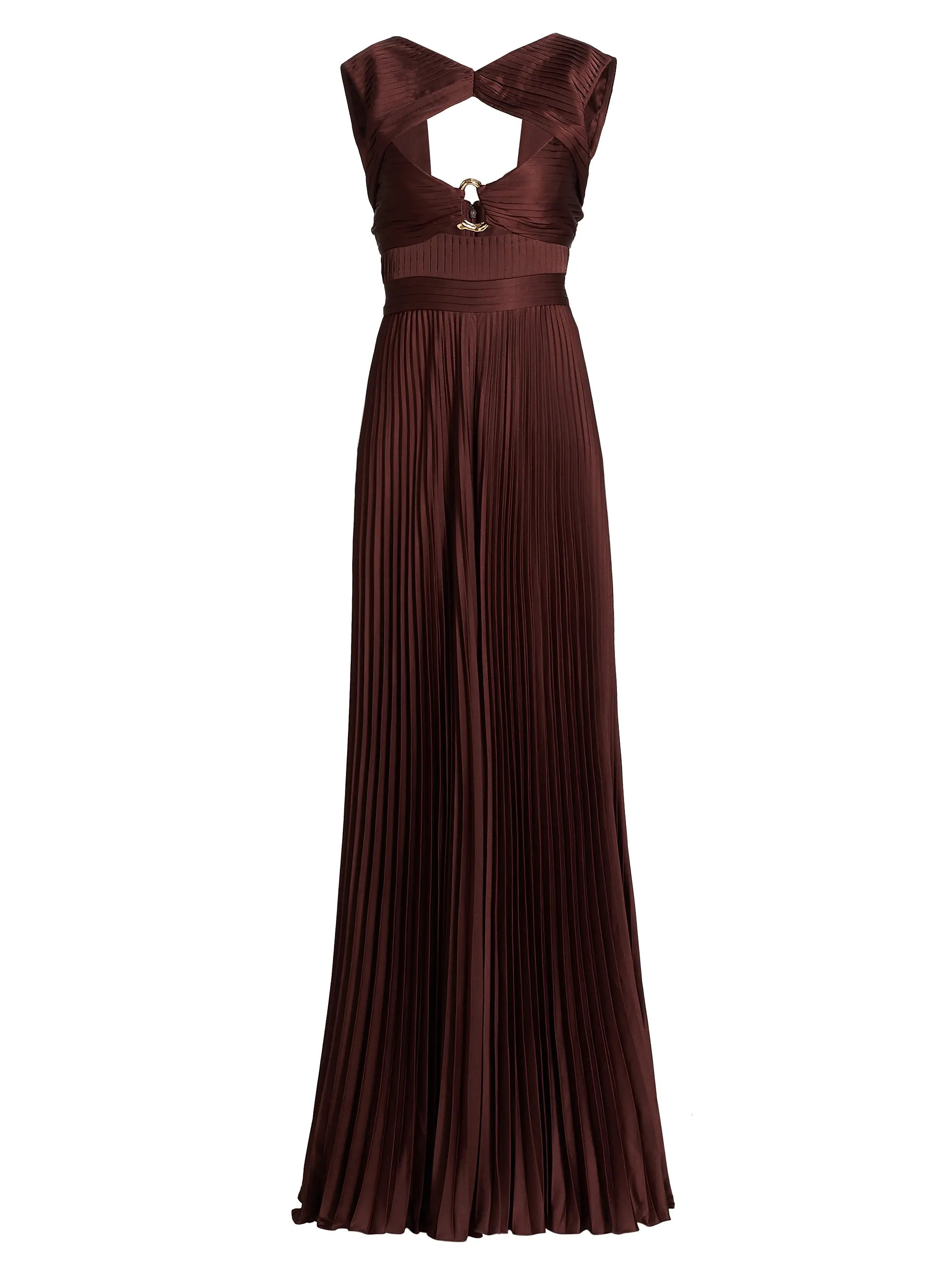 AmurRosalynn Charmeuse Pleated Jumpsuit | Saks Fifth Avenue