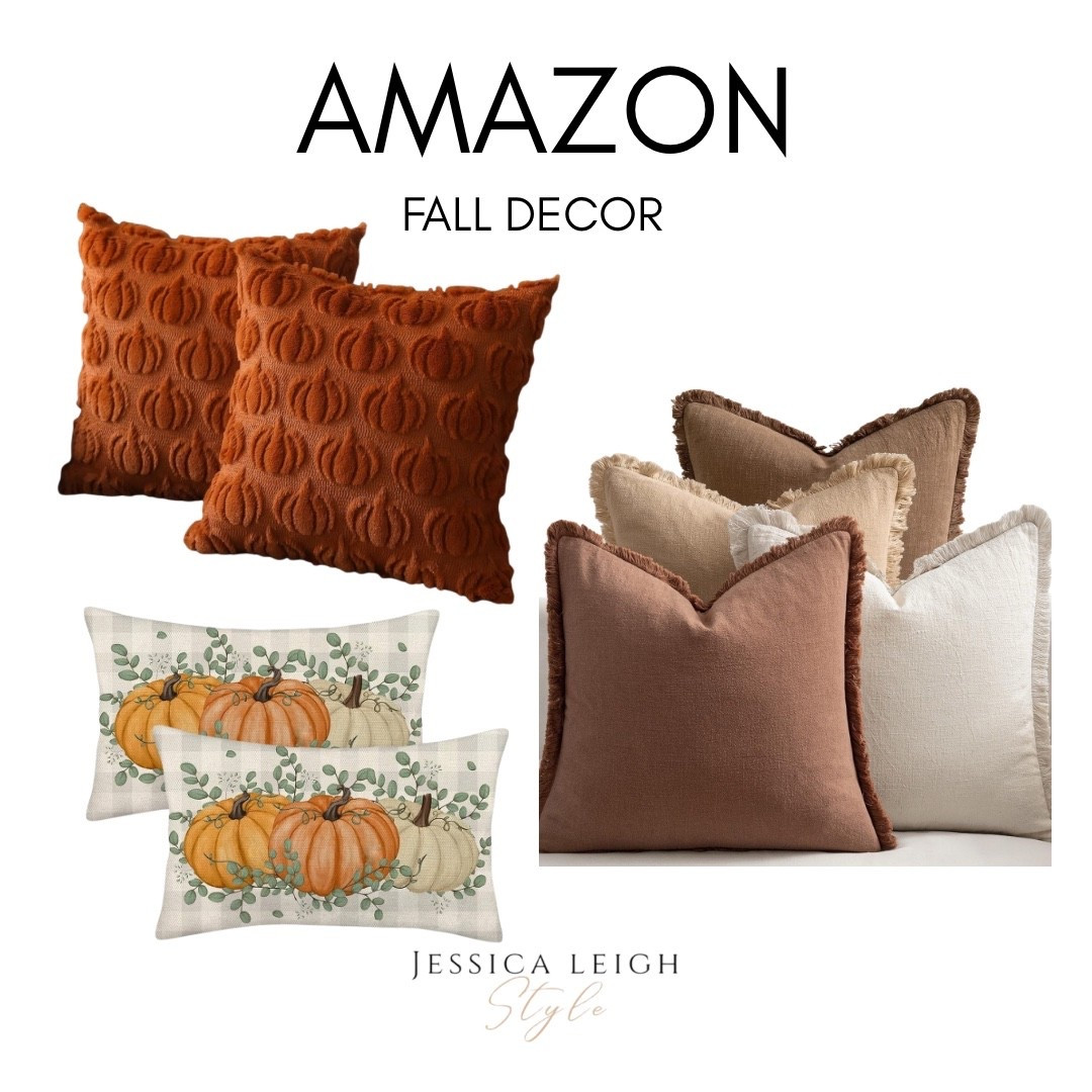 The perfect style of pillows to add your home decor for fall! 

#LTKFallSale #LTKSeasonal #LTKHome
