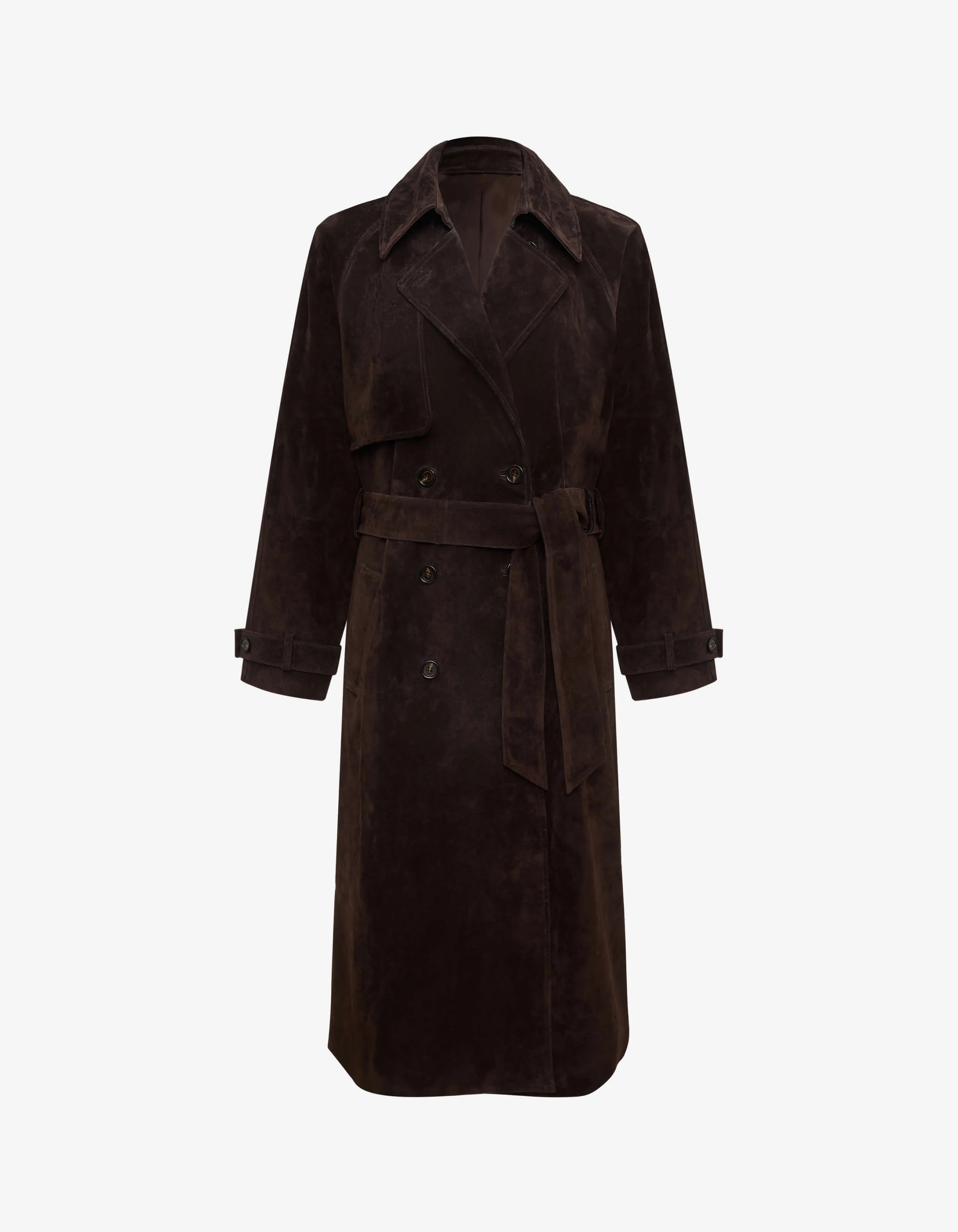 Kennedy Trench | Espresso Suede | Rumored