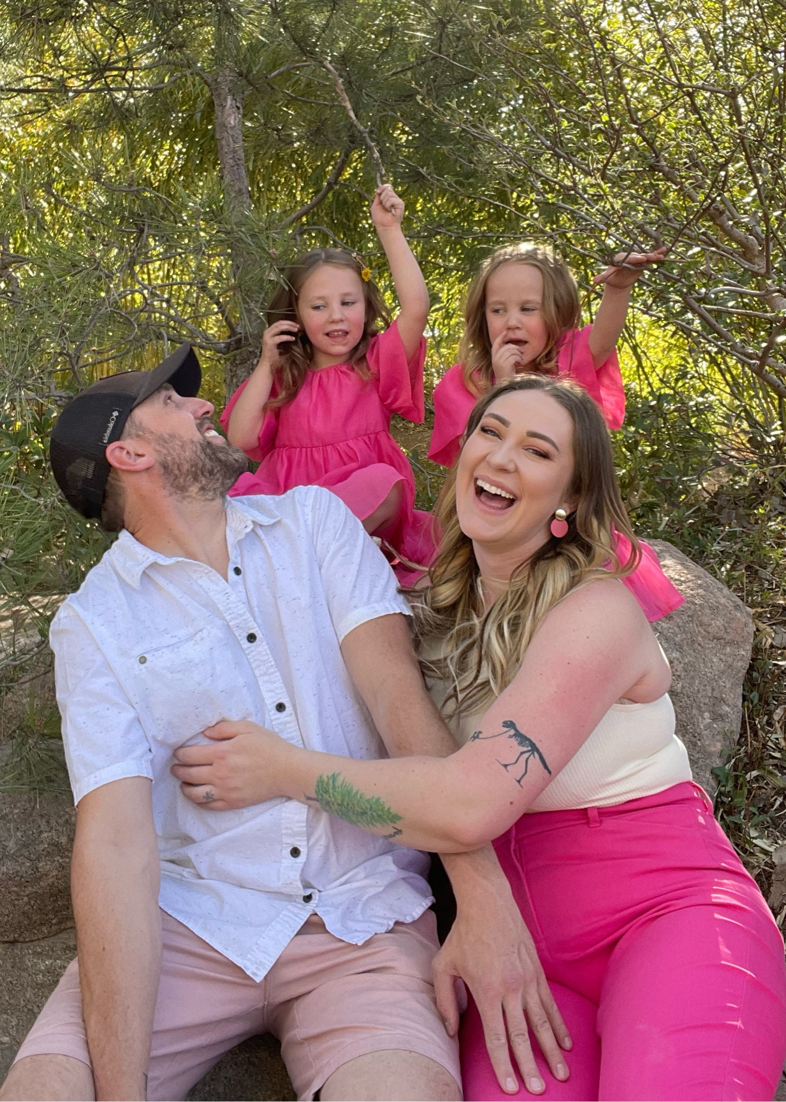 The Mooneys do DIY family photos every year on Easter because we all look our #SundayBest 🐰

This year the pops of pink were curated by our House of Colour Color matching booklets, something I’m SO GRATEFUL that I invested in last year!

Shop our looks & take some photos with your family any chance you can 😍

#LTKkids #LTKSeasonal #LTKfamily