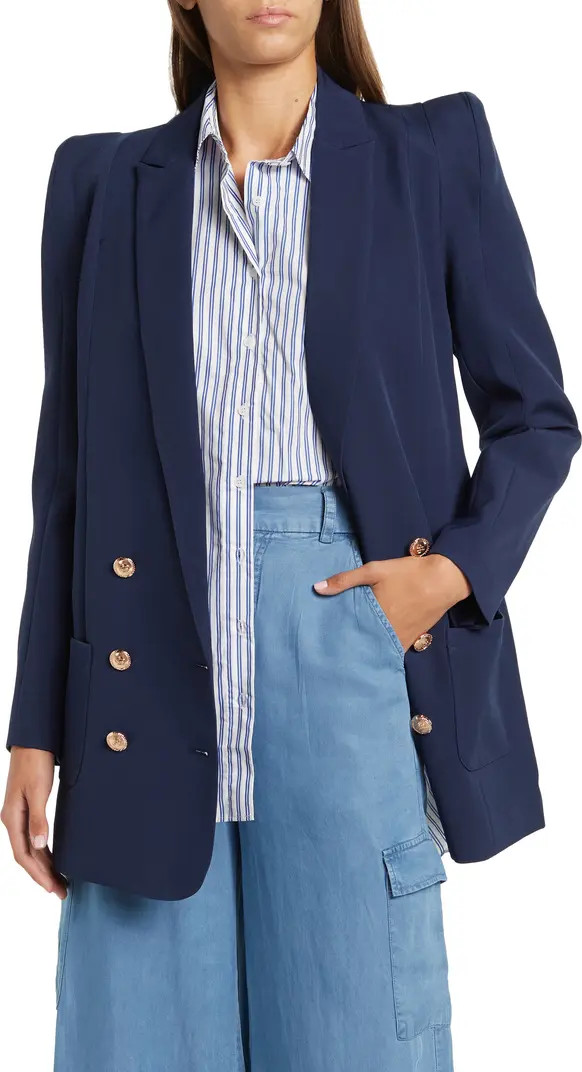 Boss Double Breasted Peak Lapel BlazerWALTER BAKER | Nordstrom Rack
