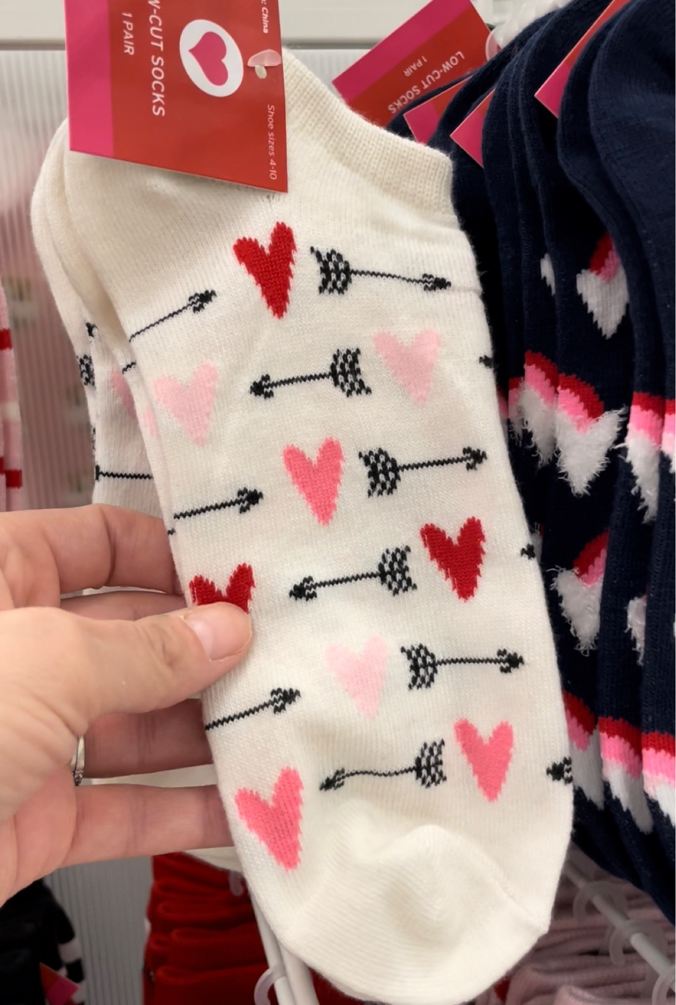 New valentines socks at Target 

#LTKunder50 #LTKSeasonal #LTKstyletip