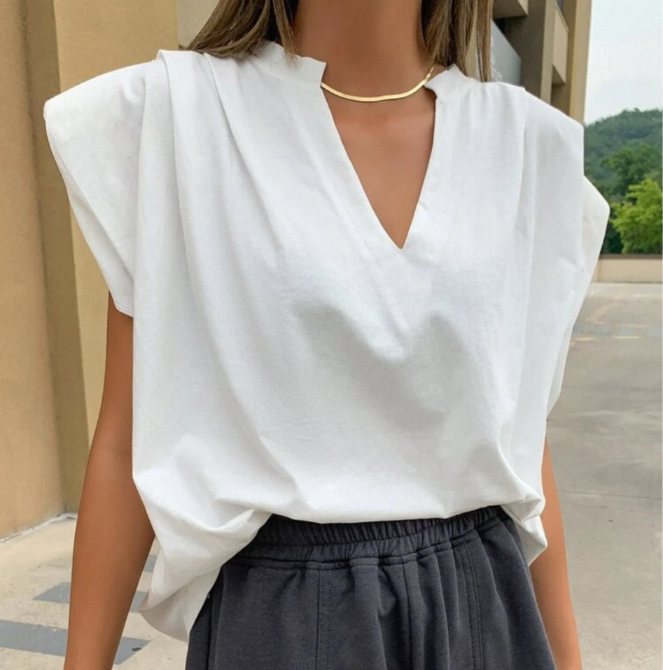 Shoulder Pad Tee