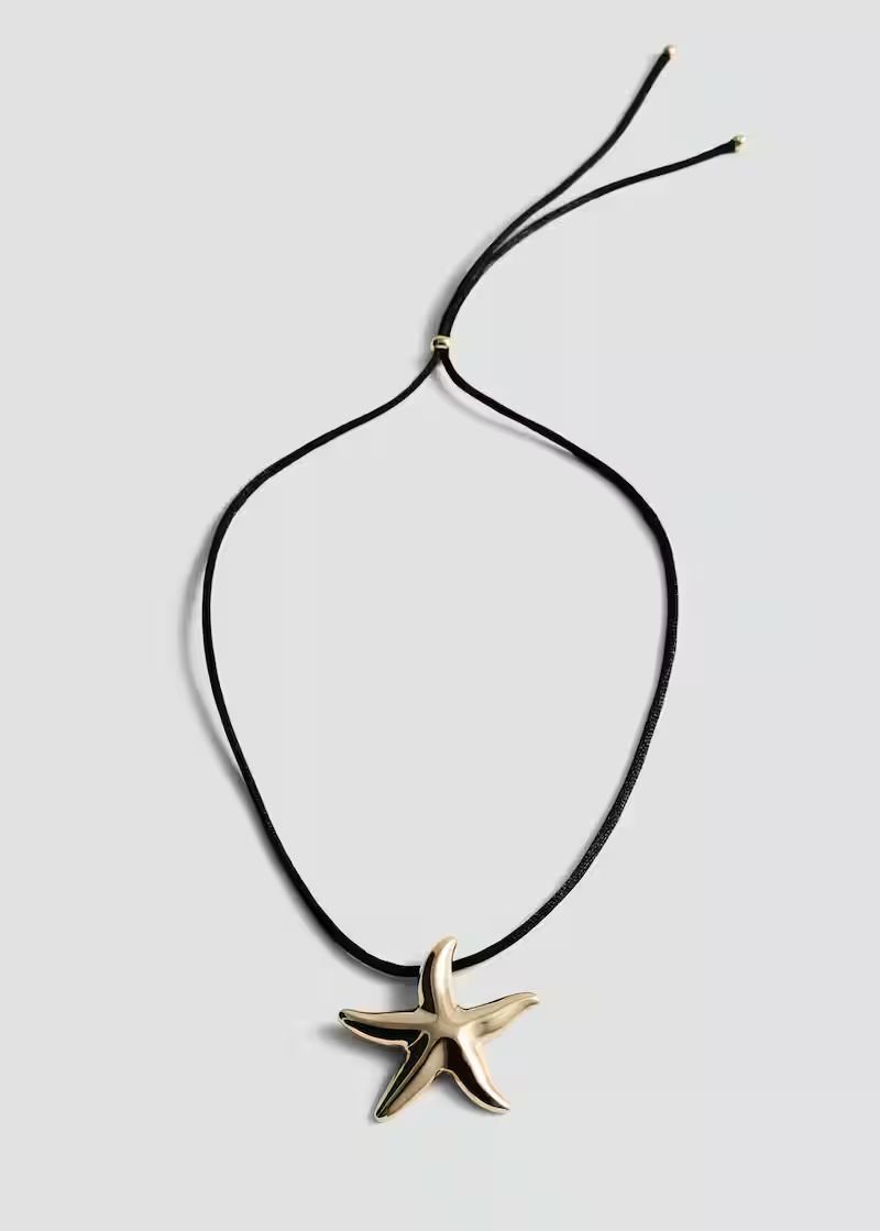 Necklace star cord | MANGO (US)