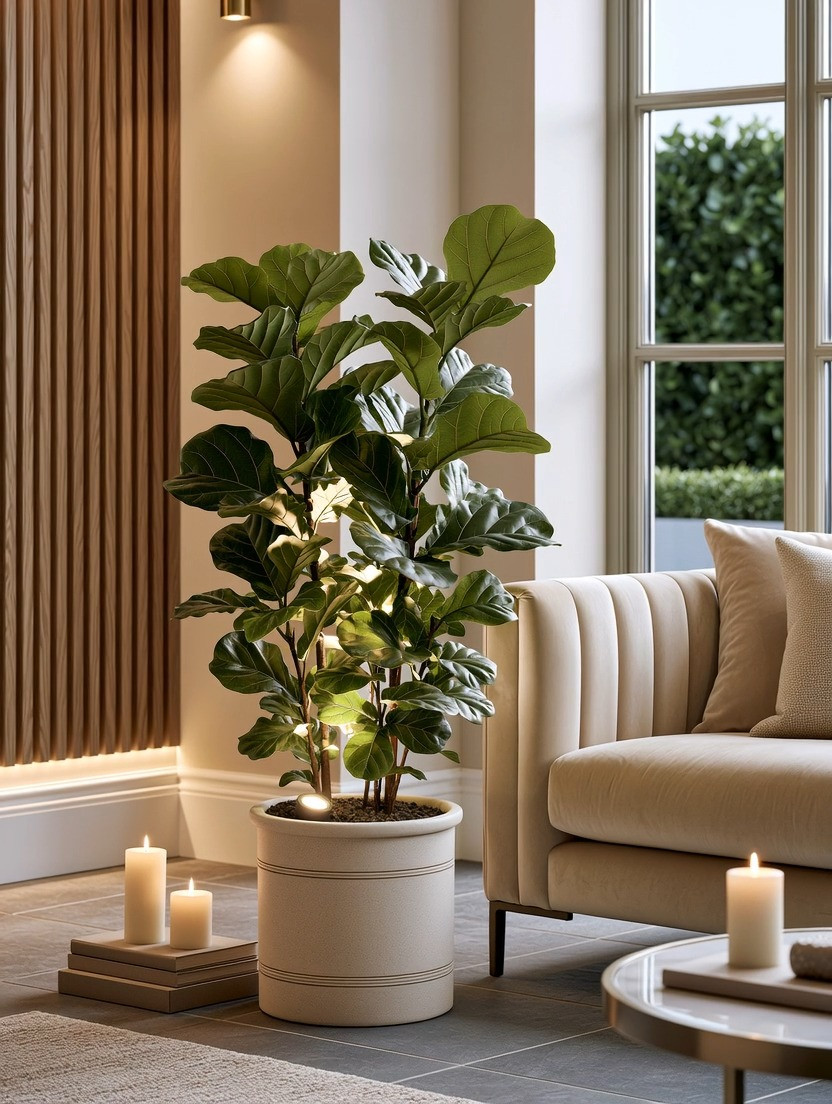 Good news for plant lovers—your favorite indoor tree can now become part of your evening decor.

For years, we invested in beautiful indoor plants, only to watch them disappear once the sun went down.

Not anymore.

One of our favorite modern home upgrades is a simple spotlight placed inside or beside the planter. It takes just minutes to install, but the transformation is remarkable. The light highlights every leaf, adds beautiful shadows, and turns your indoor tree into a sculptural feature after dark.

It also becomes an important part of layered lighting. Combined with table lamps, floor lamps, candles, and wall sconces, this subtle spotlight adds warmth, depth, and that calm, luxurious atmosphere found in beautifully designed homes.

Sometimes the smallest upgrades create the biggest impact.

Browse our curated collection of indoor trees, elegant planters, and plant spotlights to create a home that's just as beautiful at night as it is during the day.

Because nature shouldn't disappear when the lights come on.

#IndoorPlants #LayeredLighting #HomeDecor #ElegantAndDriven 

 #LTKHome