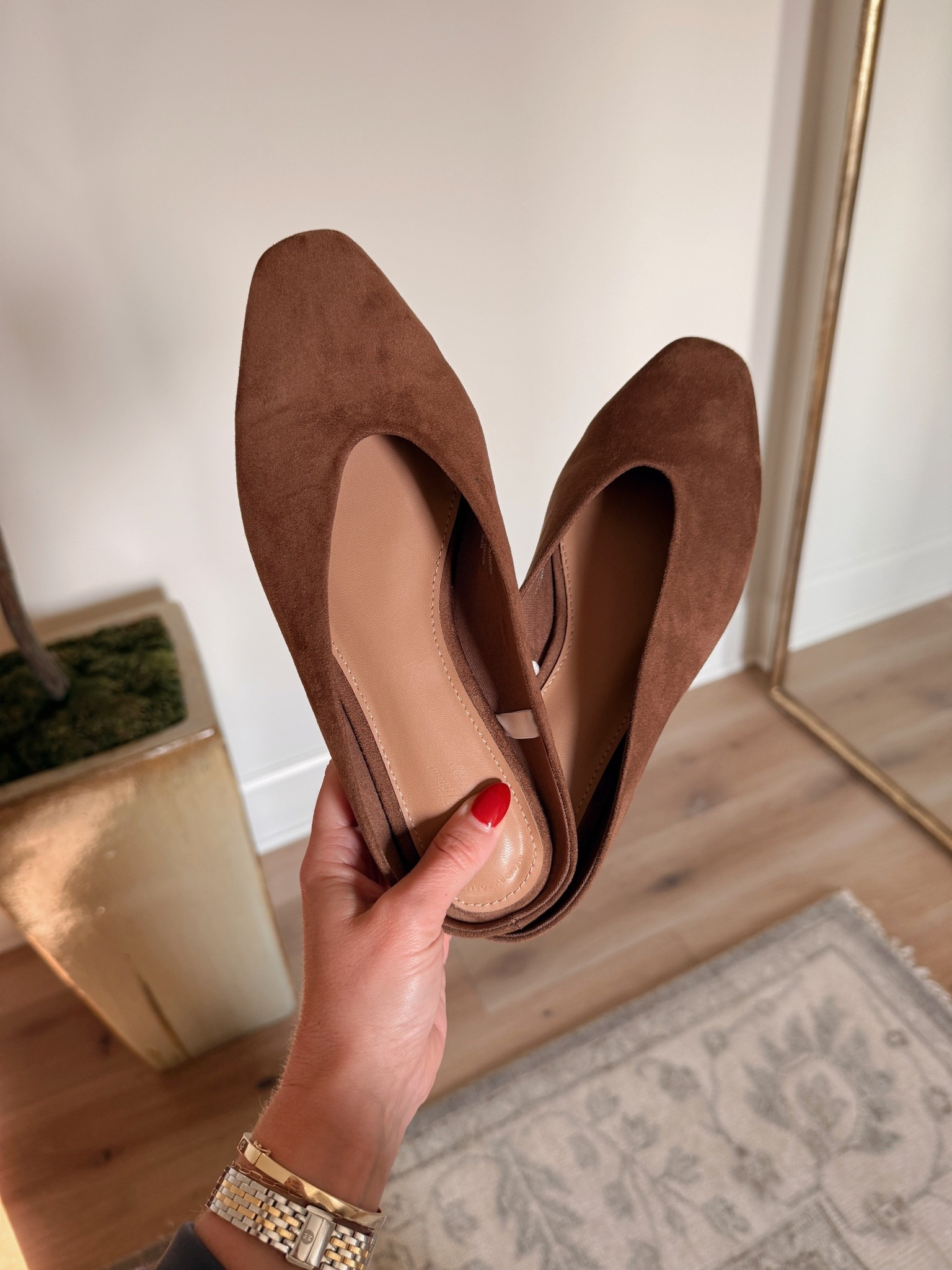 These Target flats are on trend and so comfortable! True to size.

#LTKPetite #LTKOver40 #LTKSeasonal