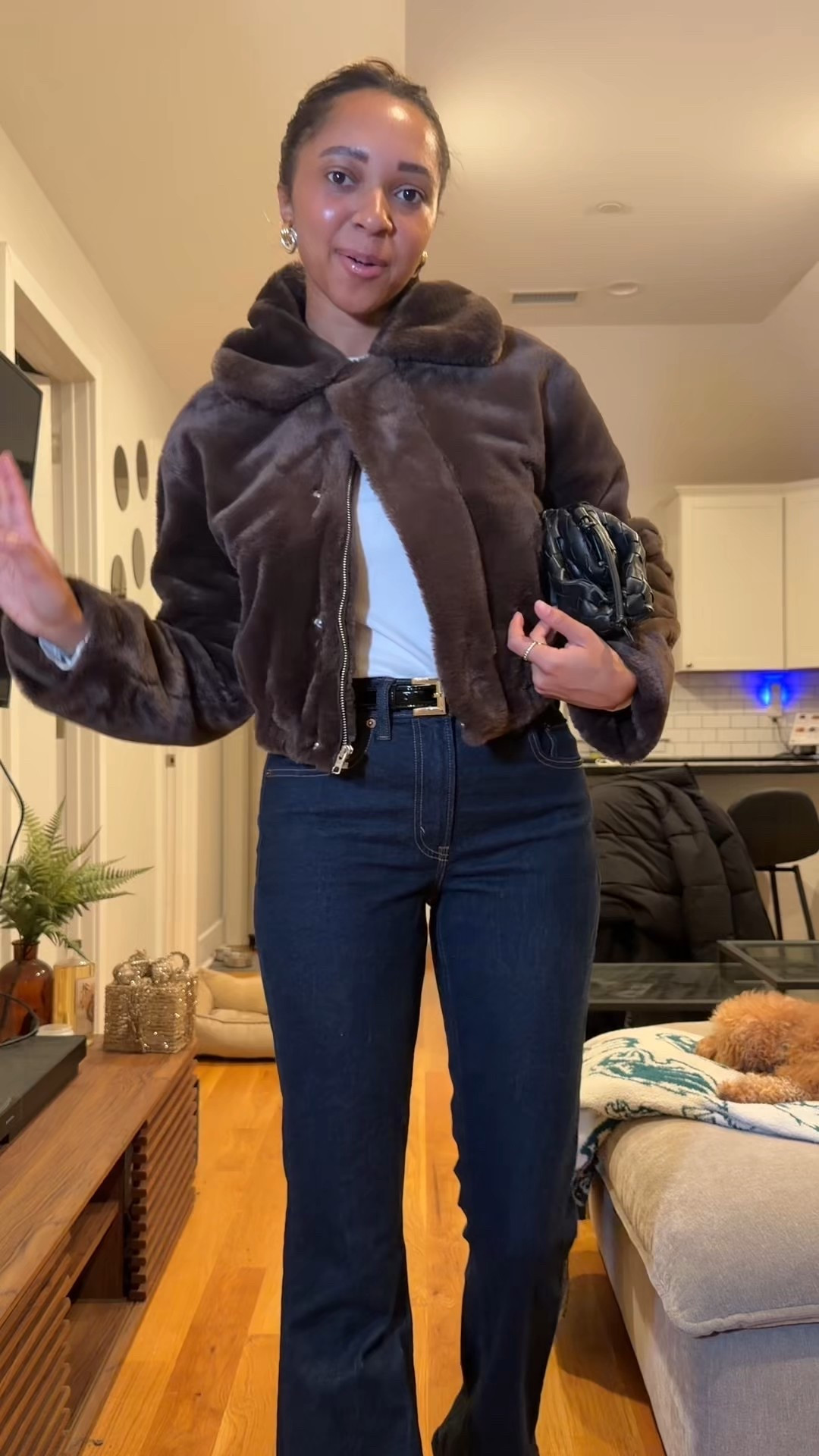 Outfit inspo, faux fur jacket, outfit ideas, bootcut jeans, booties

#LTKSaleAlert #LTKFindsUnder50 #LTKFindsUnder100