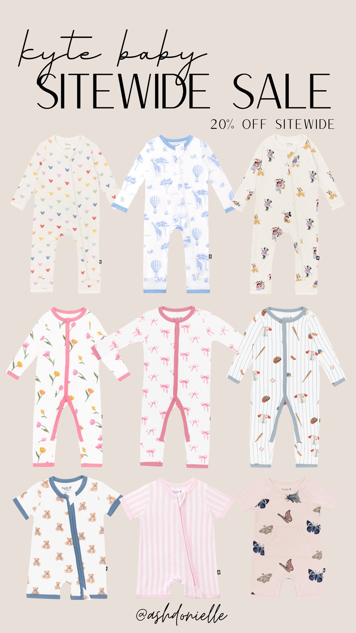 Kyte Baby Sitewide Sale 20% off

baby boy summer outfits
baby girl matching sets
neutral baby clothing
newborn essentials fashion
baby sneakers and sandals
cute baby pajamas
baby boutique outfits
trendy infant clothing
baby accessories and hats

#LTKootd #LTKSeasonal #LTKKids