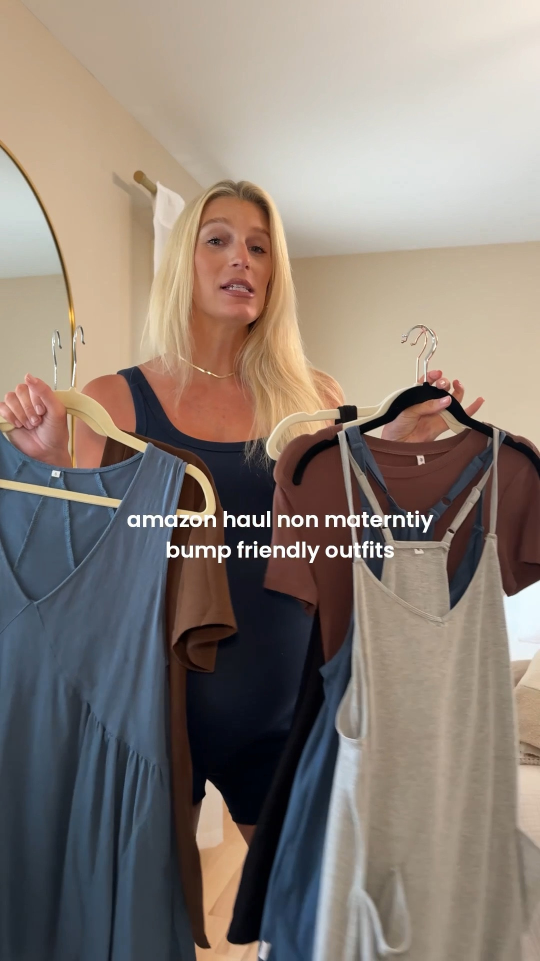 Amazon haul summer non maternity bump friendly outfits 

#LTKBaby #LTKFindsUnder50 #LTKBump